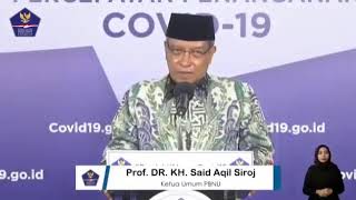 KH Said Aqil Siradj: Himbauan PBNU Terkait Covid19