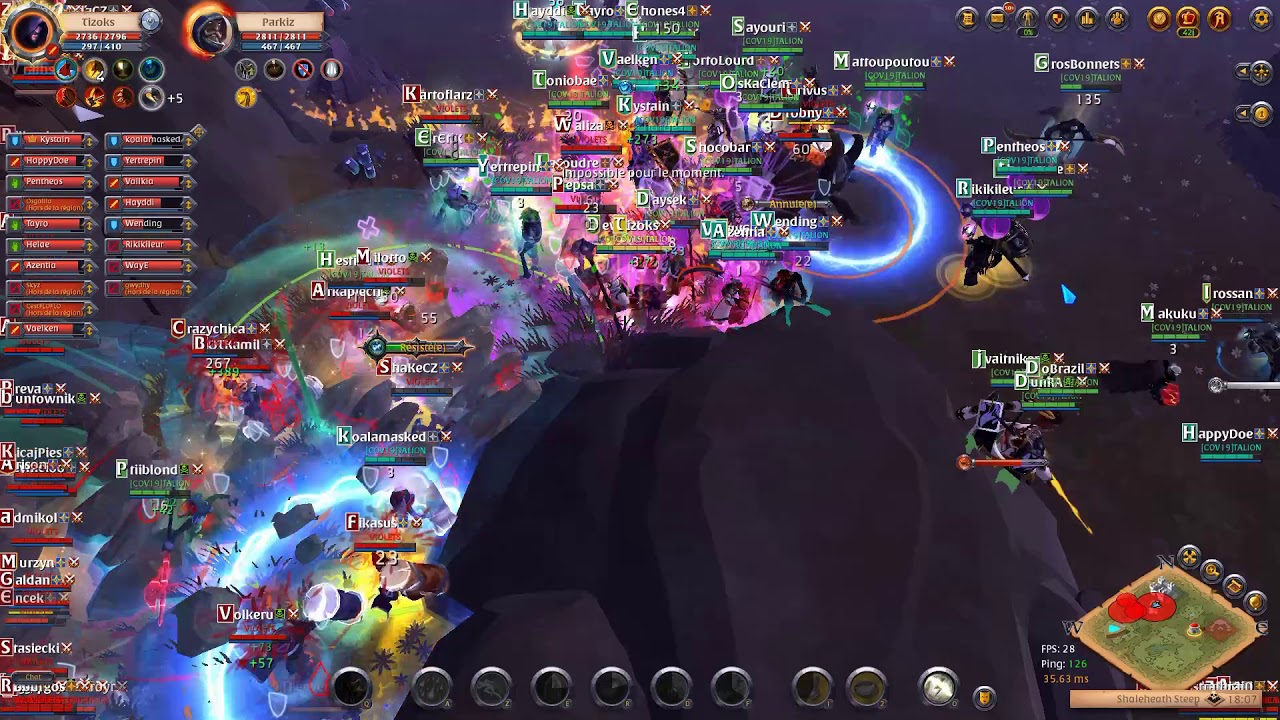 Albion online Zerg Talion 18UTC Frost 11/04/2020 YouTube