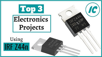 Top 3 electronic projects || irfz44n || Inspire creations