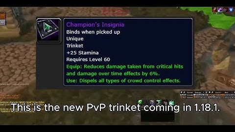 Turtle WoW - 1.18.1 New PvP Gear coming!!!