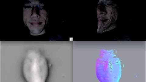 3D Face Scanning using a Laptop