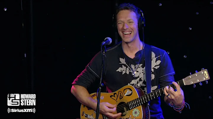 Chris Martin Viva la Vida (Acoustic) on the Howard Stern Show (2016)