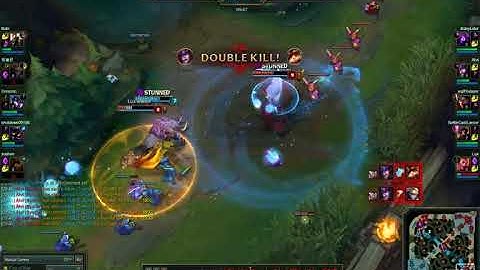 Previous season AR URF, Syndra+Rakan Combo