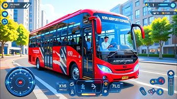 Bus Simulator Indonesia - BUSSID New Coach Bus Driving: Bandung to Cirebon - Android Gameplay