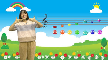 7 NỐT NHẠC ở vị trí nào trong KHUÔNG NHẠC? | Học âm nhạc qua các bài hát vui nhộn | LÀ LA LÁ