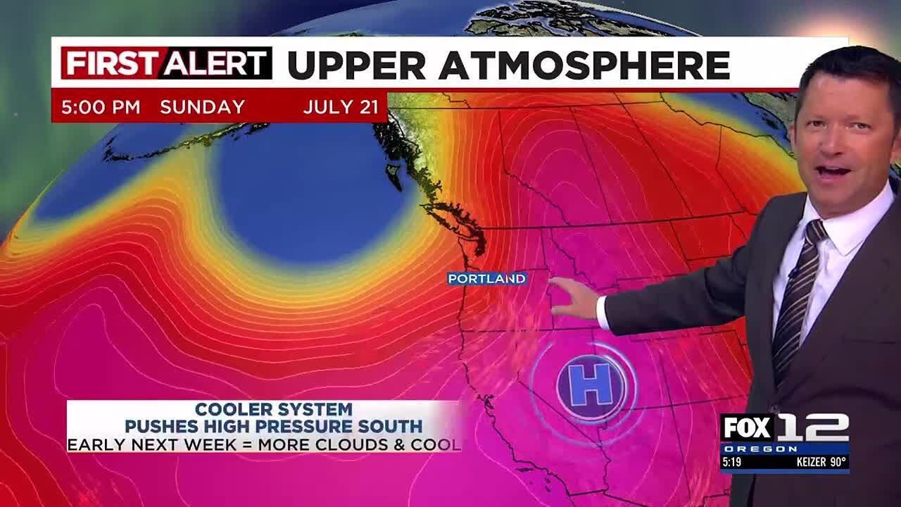 First Alert Monday evening FOX 12 weather forecast (7/15) - YouTube