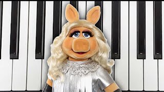 Miss Piggy Cellophane on Piano (Didn't I do it for you)