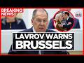 LAVROV ATTACKS: ‘EU Elites Blocking Peace’, Russia Slams Brussels, EXPOSES War Role In Ukraine!