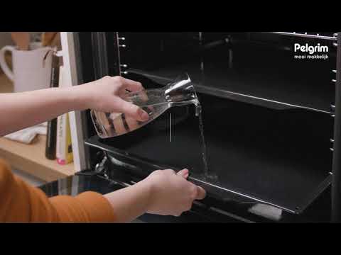 pelgrim oven glasplaat schoonmaken