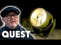 Drew Restores A WW2 Era Searchlight | Salvage Hunters: The Restorers