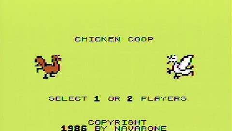TI-99/4A - Chicken Coop