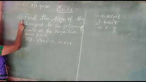 CLASS XII MATHS /UNIT 7 /APPLICATIONS OF DIFFERENTIAL/ CALCULUS/ Exercise 7.2 /Q.No.1