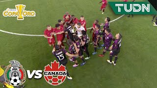 ¡Acaba con pelea! Terminan calientitos | México 2-1 Canadá | Copa Oro 2021 - Semifinal | TUDN