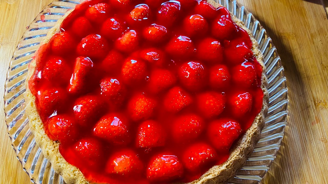 Keto Torten Boden / Erdbeer Torte ❤️