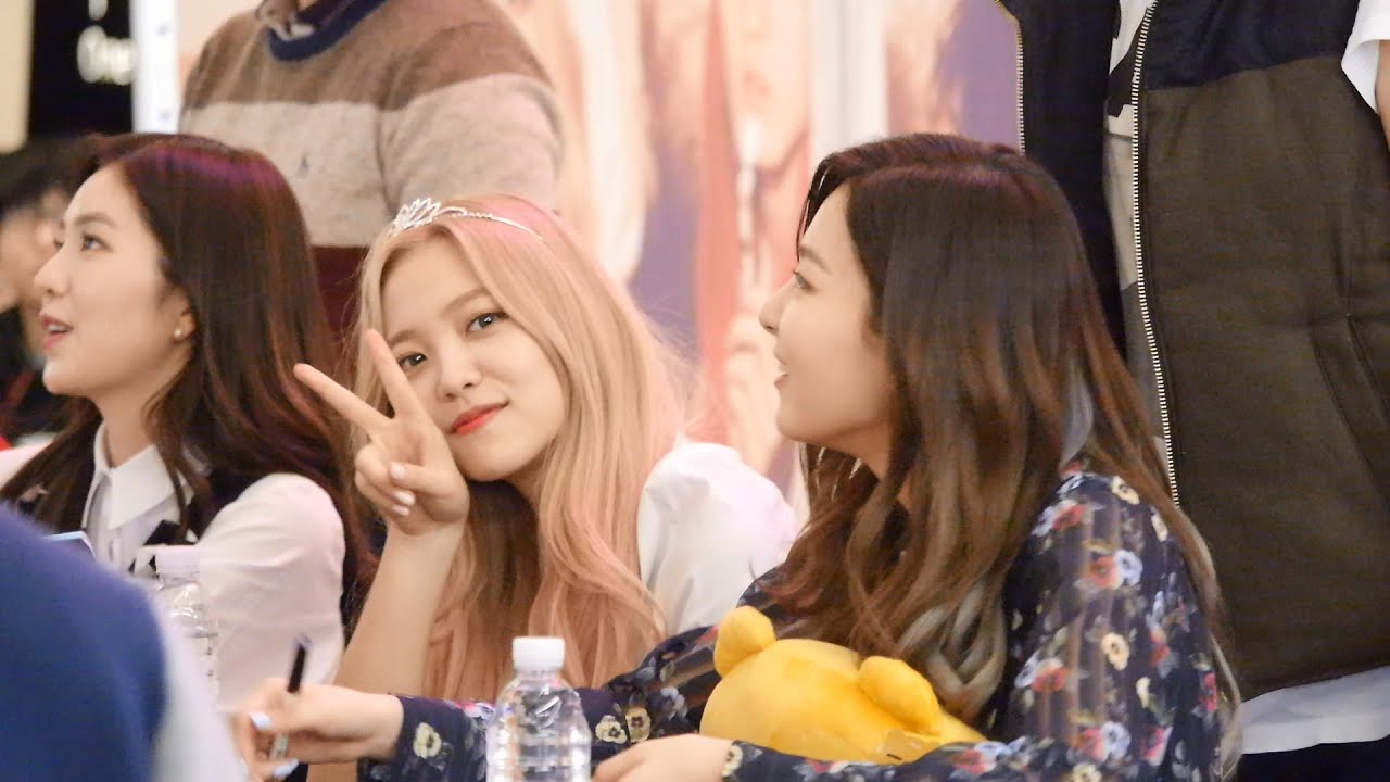 160318 여의도 IFC몰 레드벨벳 팬싸인회 슬기 예리 2 직캠 by ace