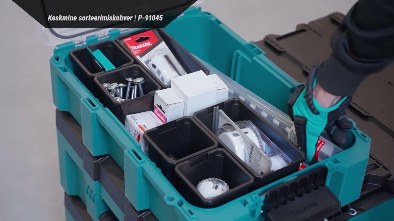 Makita MAKTRAK™ sorteerimiskohvrid