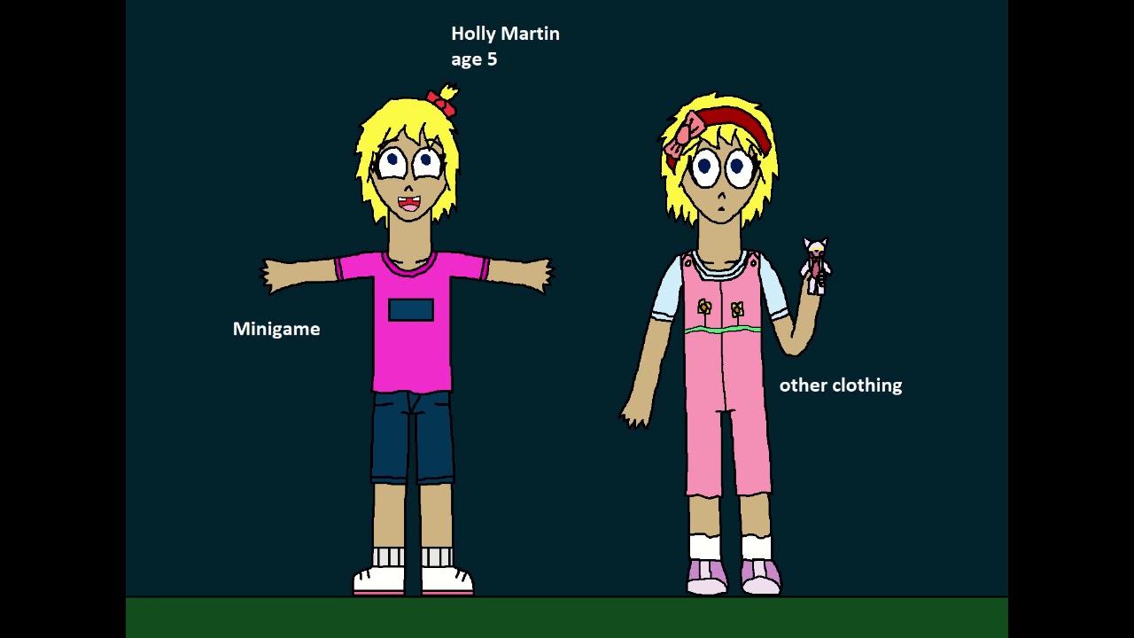 Holly Martin (fnaf 4 toy girl) YouTube