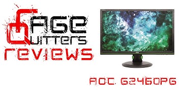 RageQuitters Reviews: AOC G2460PG G-sync Gaming Monitor