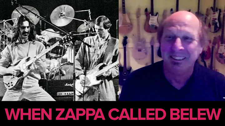 How Belew got the Zappa gig