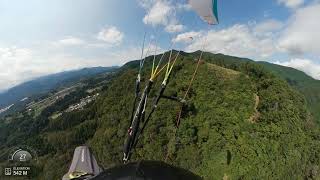 To cloud base/1350m at Nishi-Tokyo, Japan