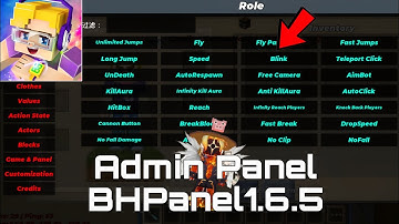 ADMIN PANEL 1.6.5 RELEASE  BLOCKMAN GO 2.127.1 | Download 