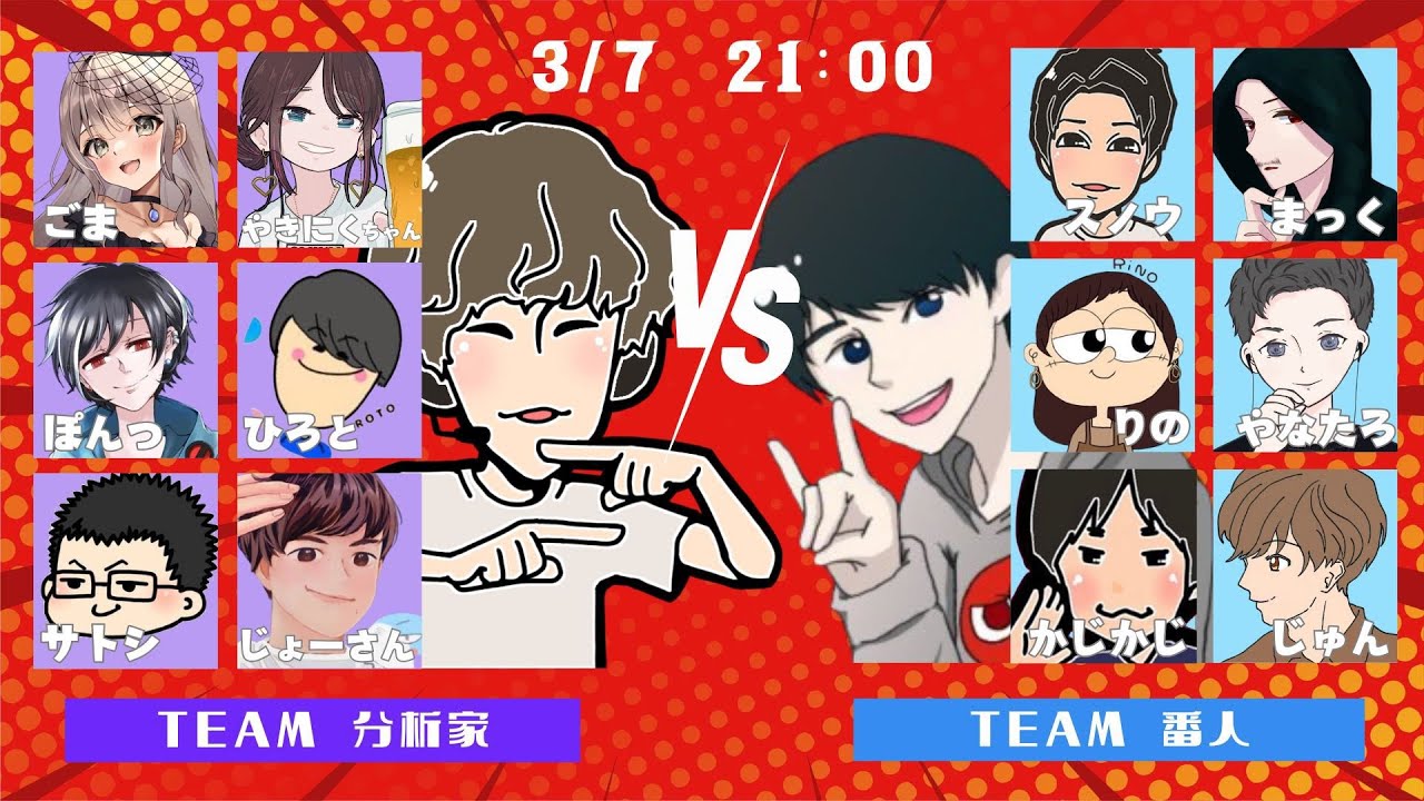 MBTIリーグ 分析家×番人 シャル視点