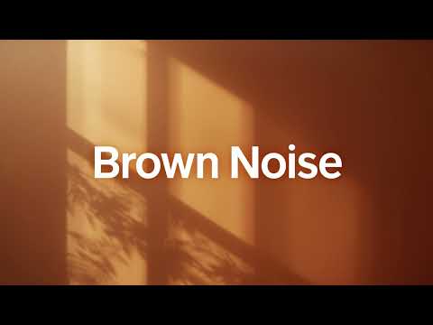 Brown Noise For Deep Focus Relaxation Stress Relief 1 Hour Study Sleep Sounds Focused
