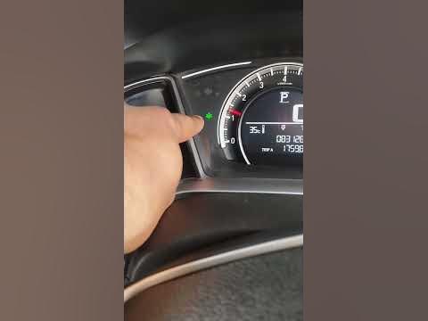 honda civic temperature light Econ mode - YouTube