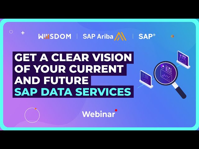 Get a clear vision of your current and future SAP Data Services