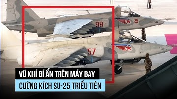 Vũ khí bí ẩn trên cường kích Su-25 Triều Tiên