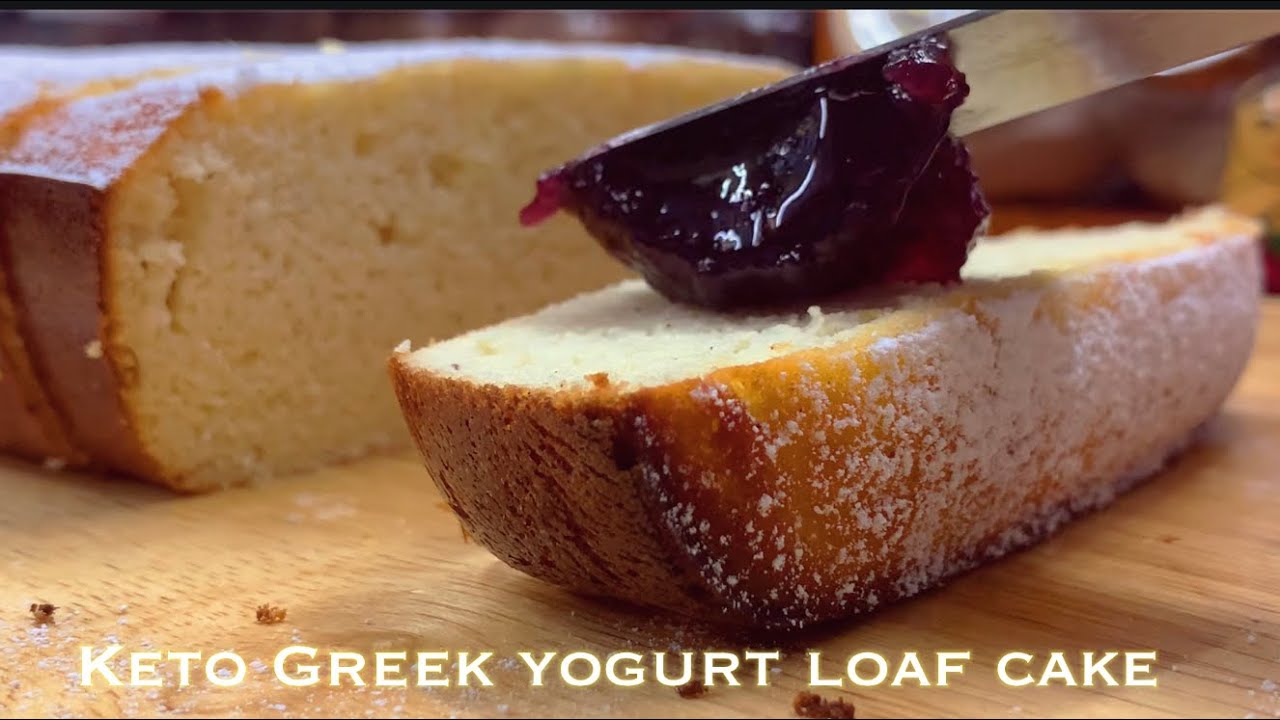 KETO GREEK YOGURT LOAF CAKE USING COCONUT FLOUR YouTube