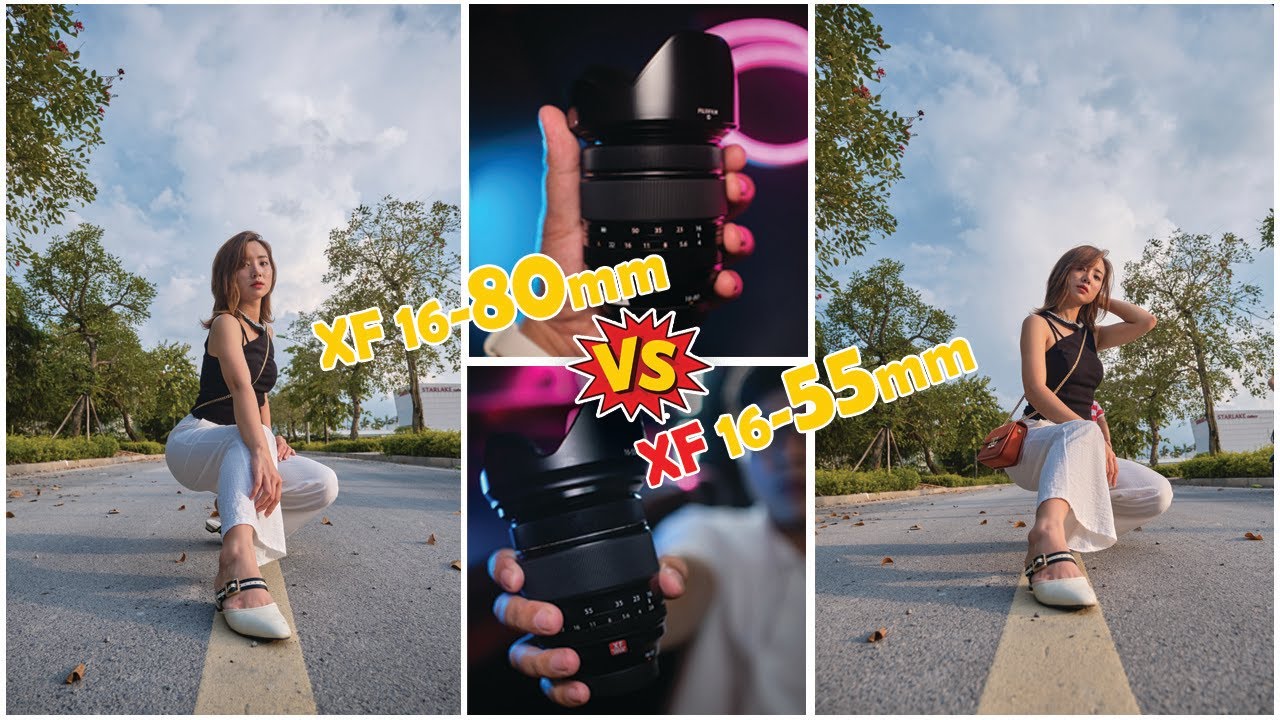 So sánh Fuji 16 - 55 vs 16 - 80, nên mua lens nào? Có nên mua Fuji 16-55?? || DucDen