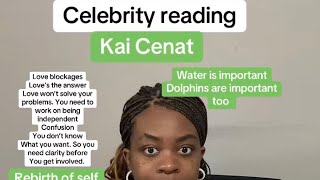 Celebrity reading on ￼ Kai Cenat