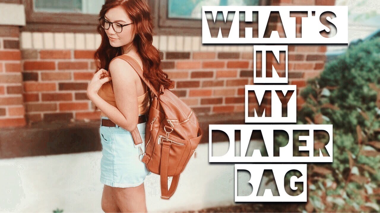 WHAT'S IN MY DIAPER BAG!