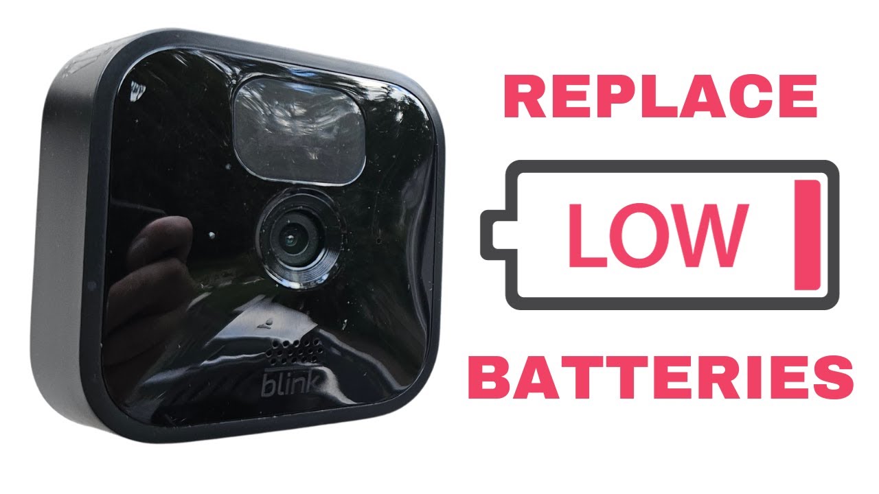 Blink cameras - How to remove the back cover to install batteries