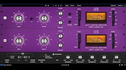 Compressors on Drums | Plugin Alliance Brainworx Purple Audio M77 on drums