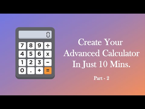 Calculator | MIT App Inventor | Make My App