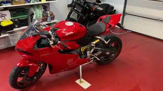 Замена масла в Ducati Panigale