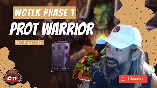 Thumbnail WOTLK Classic PROT Warrior: The Ultimate Guide with Talent, Glyphs, Rotation, Gearing Tips & Macros