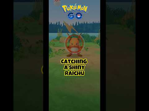 ✨ Shiny Pokémon GO Raichu X & Y ⚡ #PokemonShorts #Shorts