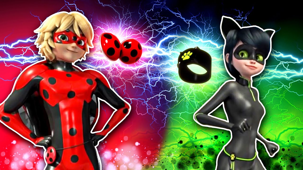 LADYBUG y CAT NOIR INTERCAMBIAN PODERES! 🐞🔄🐾 Historias Fantásticas ...