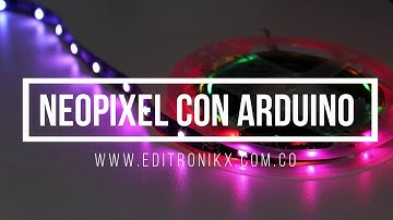 controla fácilmente TIRAS led NEOPIXEL ws2812B con ARDUINO | arduino desde cero | sponsor pcbway
