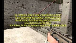 Hand grenades and buildings in ArmA 2. How to....