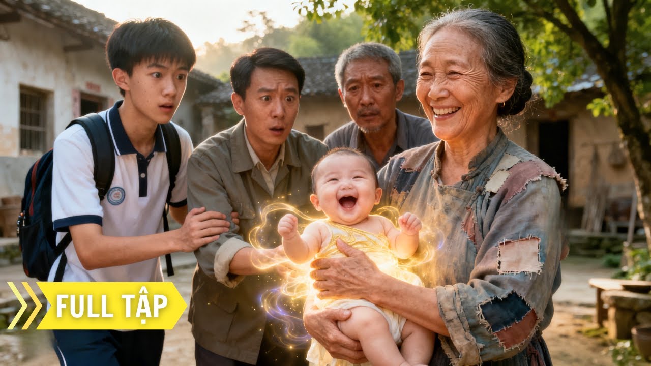 Bà nghèo tốt bụng nhặt được nhóc cưng, nào ngờ giúp cả nhà đổi vận mỹ mẫn