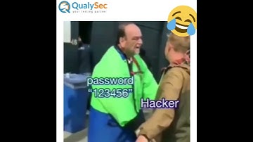 Cybersecuritymeme | funny video| memes| Qualysec- Security Testing Company