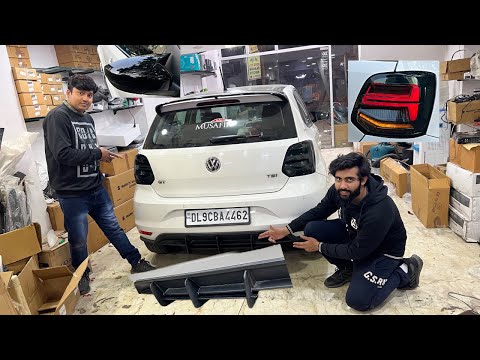 My Polo GT Getting Audi Type Tail Lights | Bmw Inspired Side Mirror Cover | 3 Fin GTI Diffuser