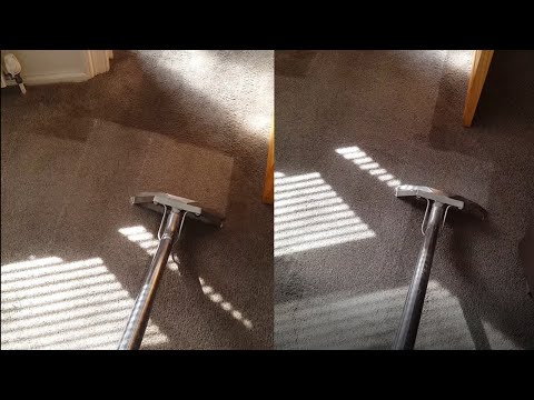 Carpet Cleaning a dirty carpet