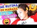 RUTINA DE MAÑANA EN FIN DE SEMANA | Daniela Golubeva