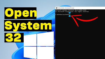 How to Open System32 In CMD In Windows PC - Quick and Easy
