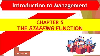 Staffing Management Function @ManayeAdela
